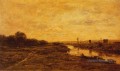 La Seine à Conflans Barbizon Impressionisme Paysage à Charles François Daubigny